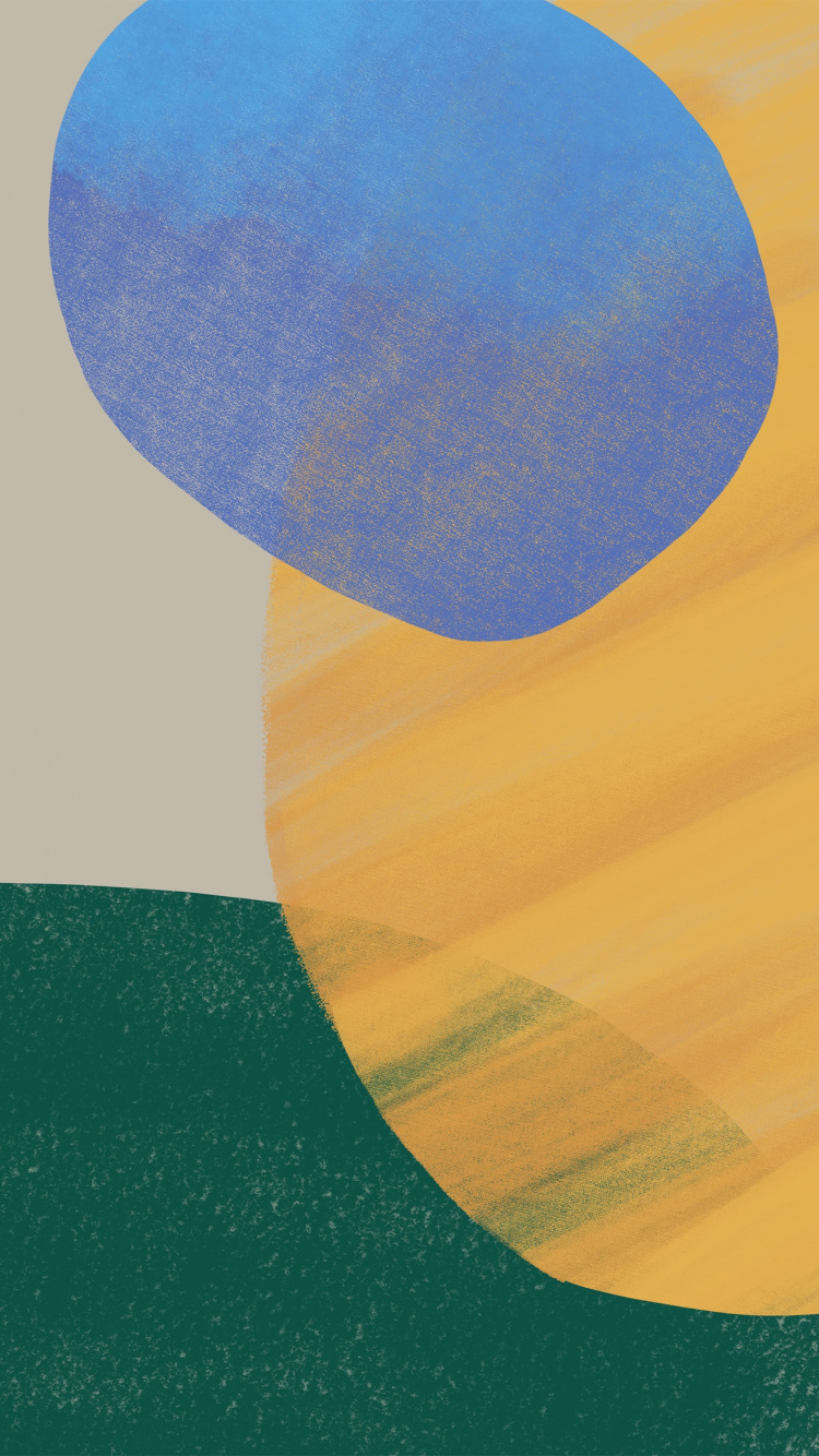 Samsung Galaxy, Art, Tints and Shades, Circle, Electric Blue. Wallpaper in 750x1334 Resolution