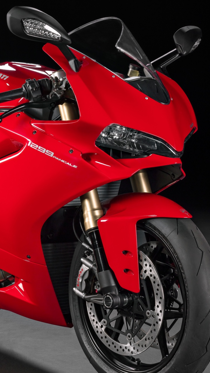 Red and Black Sports Bike. Wallpaper in 720x1280 Resolution