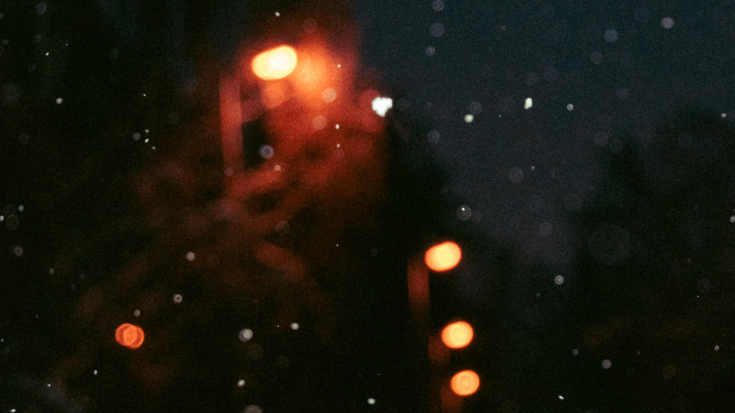 气氛, 冬天, 午夜, 空间, 降水 壁纸 2560x1440 允许