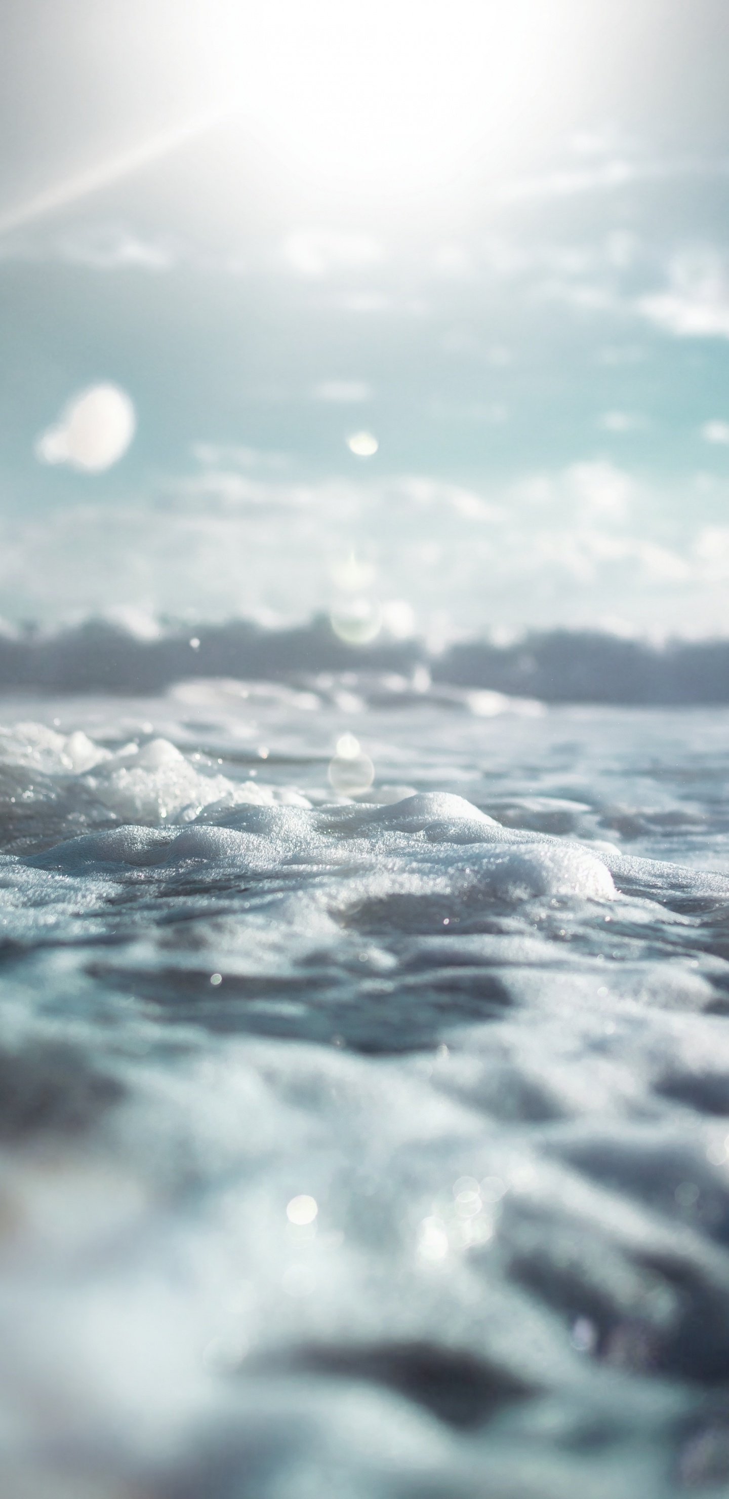 Wasser, Meer, Ozean, Cloud, Welle. Wallpaper in 1440x2960 Resolution