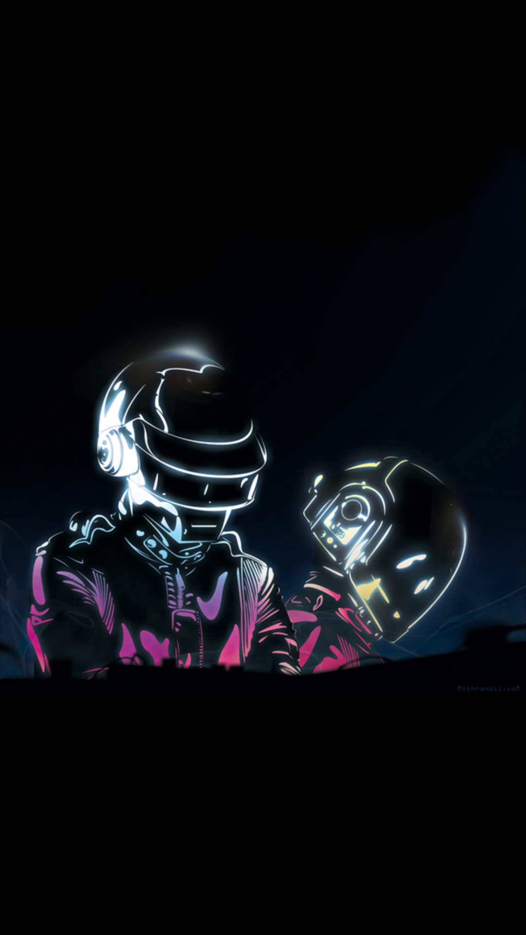 Dummes Punk-Design, Daft Punk, Digital Liebe, Automotive Lighting, Kunst. Wallpaper in 1080x1920 Resolution