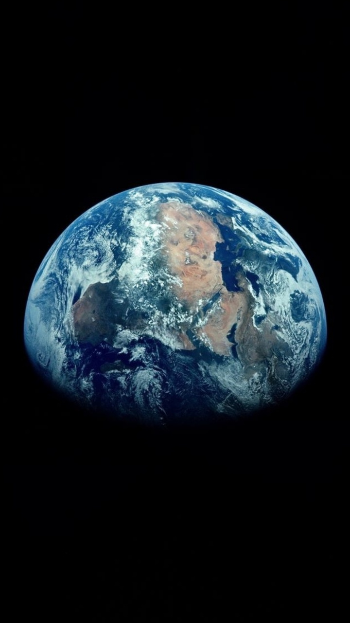 Erde, Apollo 11, Planet, Globus, Astronomisches Objekt. Wallpaper in 720x1280 Resolution
