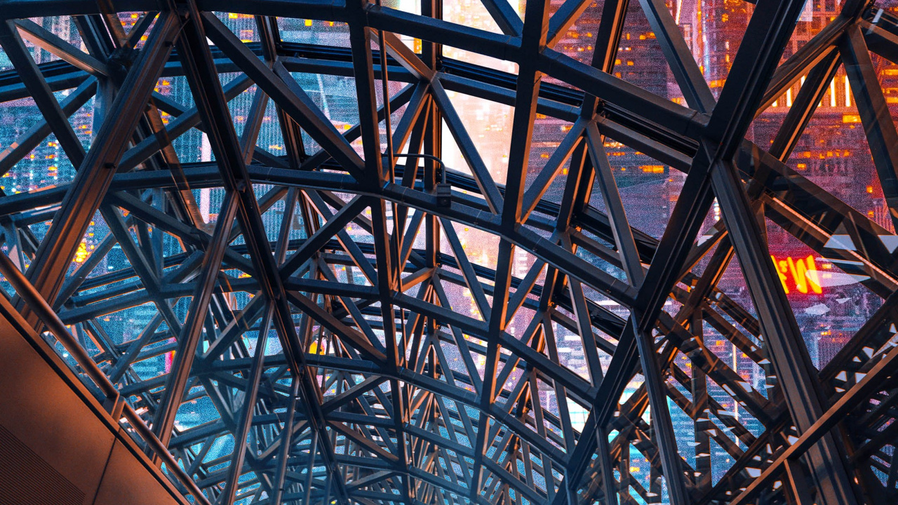 Wahrzeichen, Licht, Infrastruktur, Dreieck, Gebäude. Wallpaper in 1280x720 Resolution