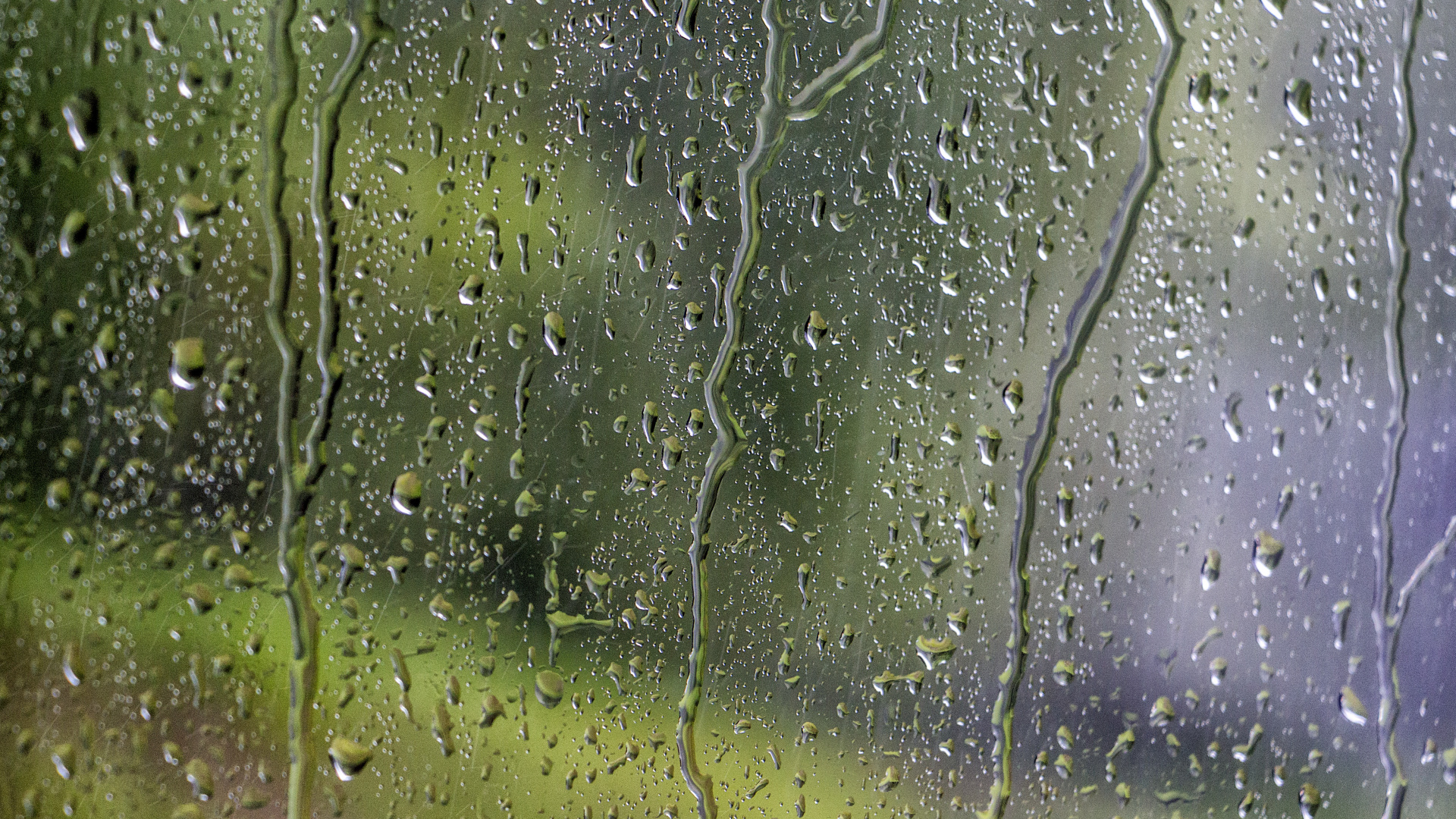 Gouttes D'eau Sur la Vitre. Wallpaper in 1920x1080 Resolution