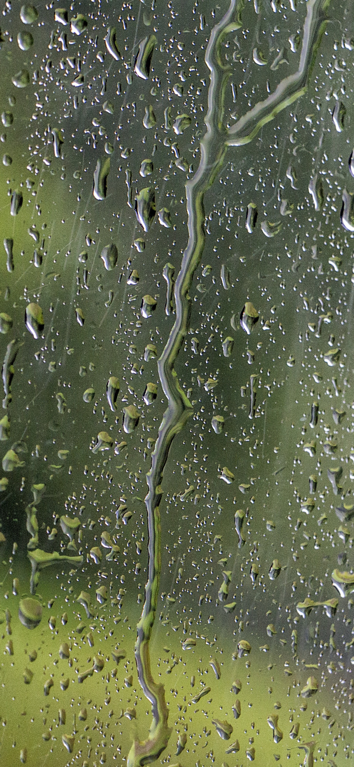 Water Droplets on Glass Window. Wallpaper in 1242x2688 Resolution