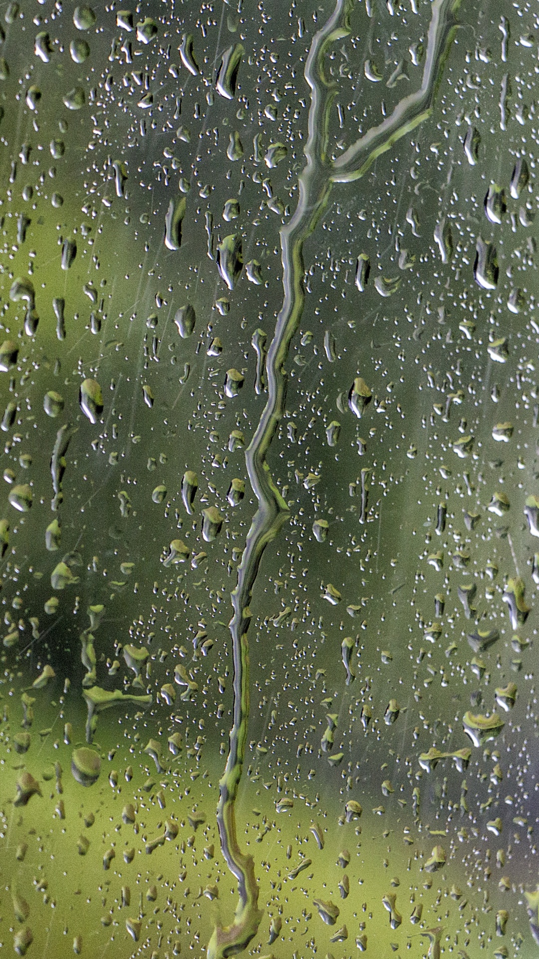 Wassertropfen Auf Glasfenster. Wallpaper in 1080x1920 Resolution