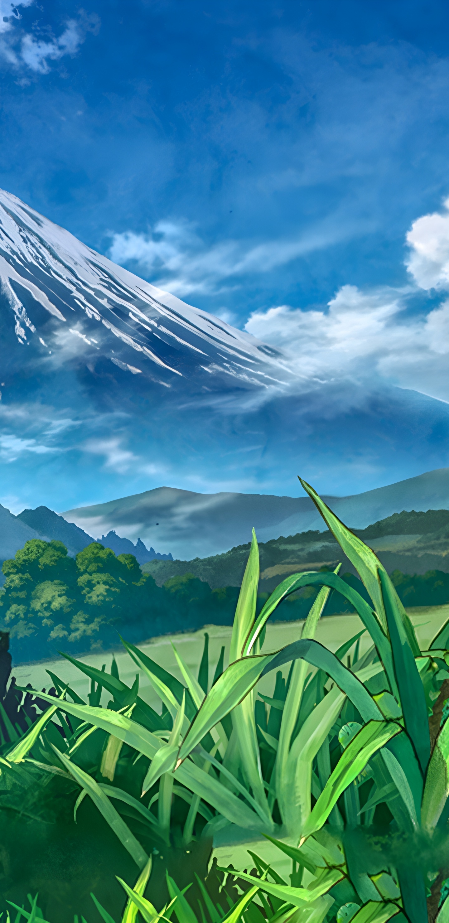 Anime, Anime-Kunst, Malerei, Poster, Kunst. Wallpaper in 1440x2960 Resolution