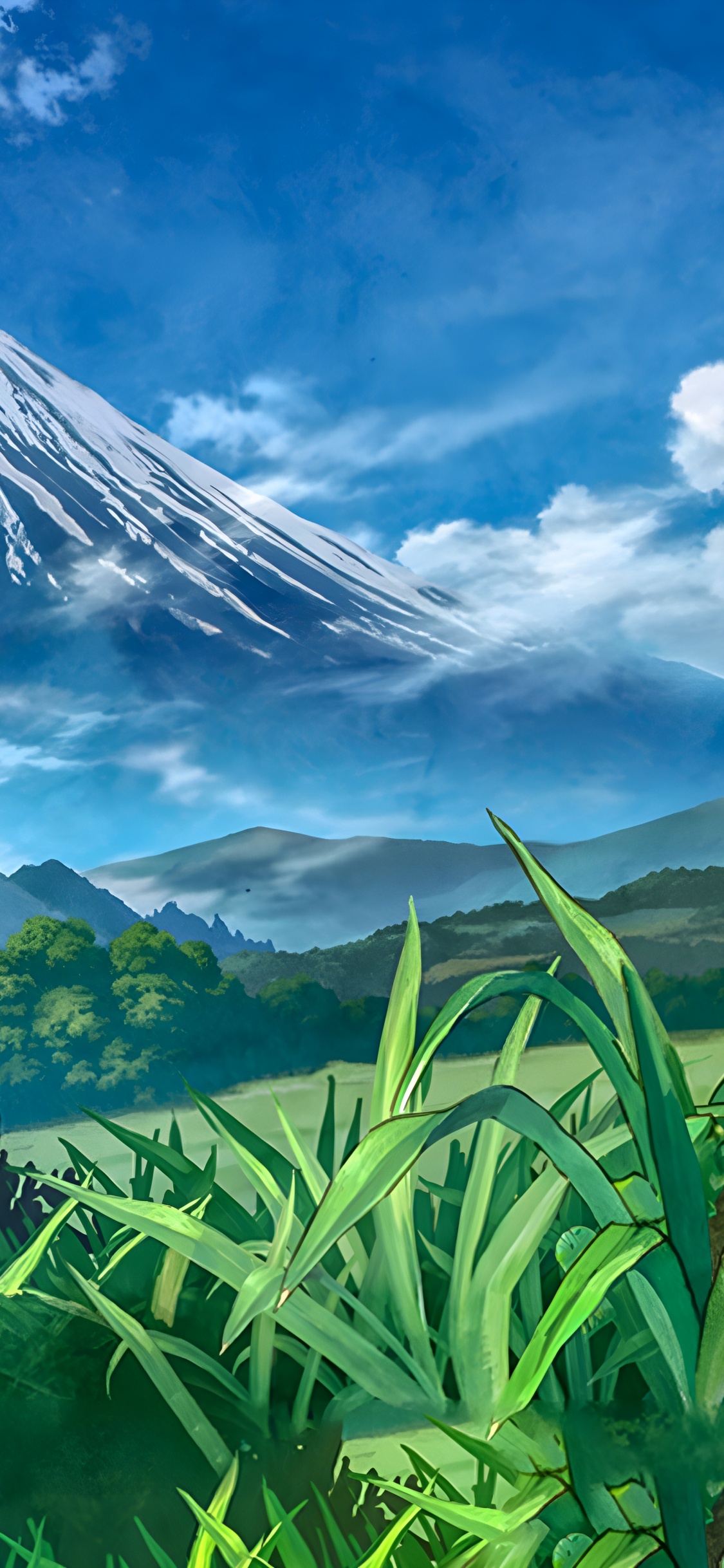 L'anime, Affiche, Art, L'écorégion, Paysage Naturel. Wallpaper in 1125x2436 Resolution