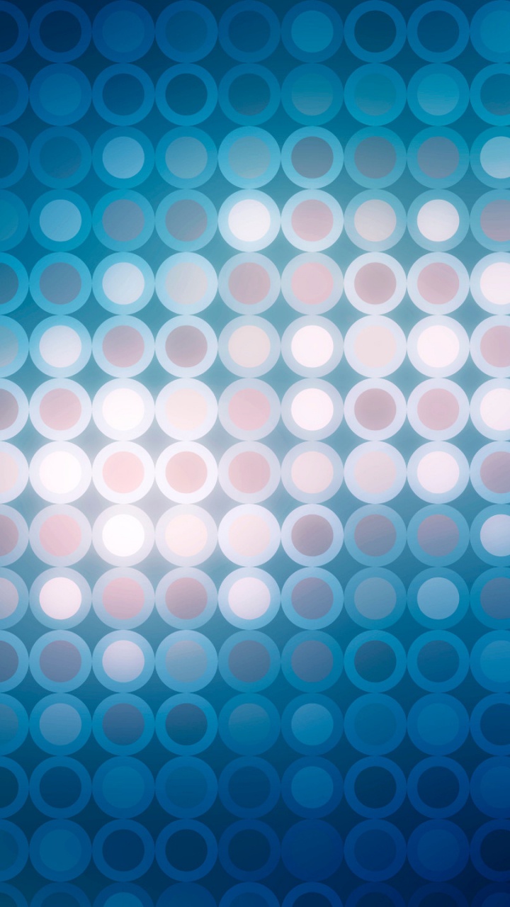 光, 圆圈, 电蓝色的, 对称, 浅蓝色的 壁纸 720x1280 允许