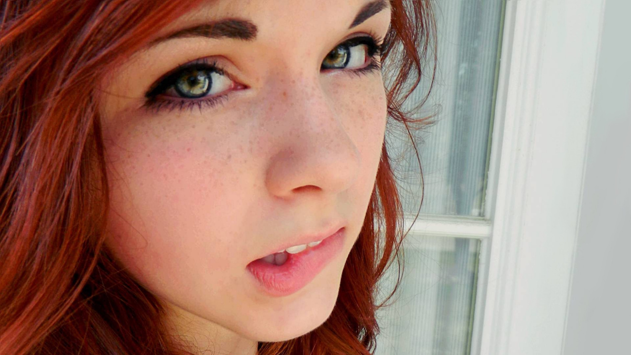 Red Hair, Face, Freckle, Hair, Lip. Wallpaper in 1280x720 Resolution