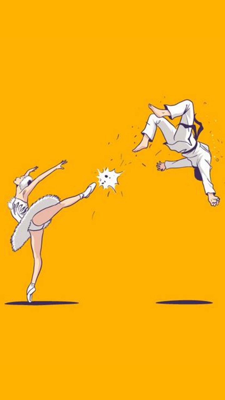 Chow Hon Lam, Ilustración, Humor, Illustrator, Diseño. Wallpaper in 720x1280 Resolution