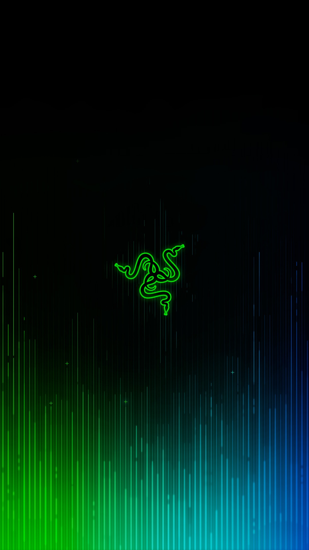 Purple and Green Light Illustration. Wallpaper in 1080x1920 Resolution