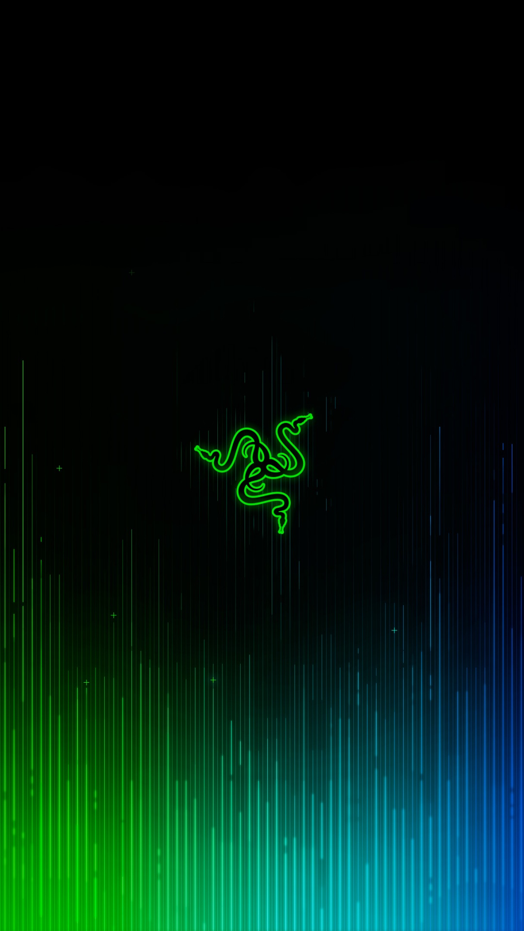 Ilustración de Luz Púrpura y Verde. Wallpaper in 1080x1920 Resolution