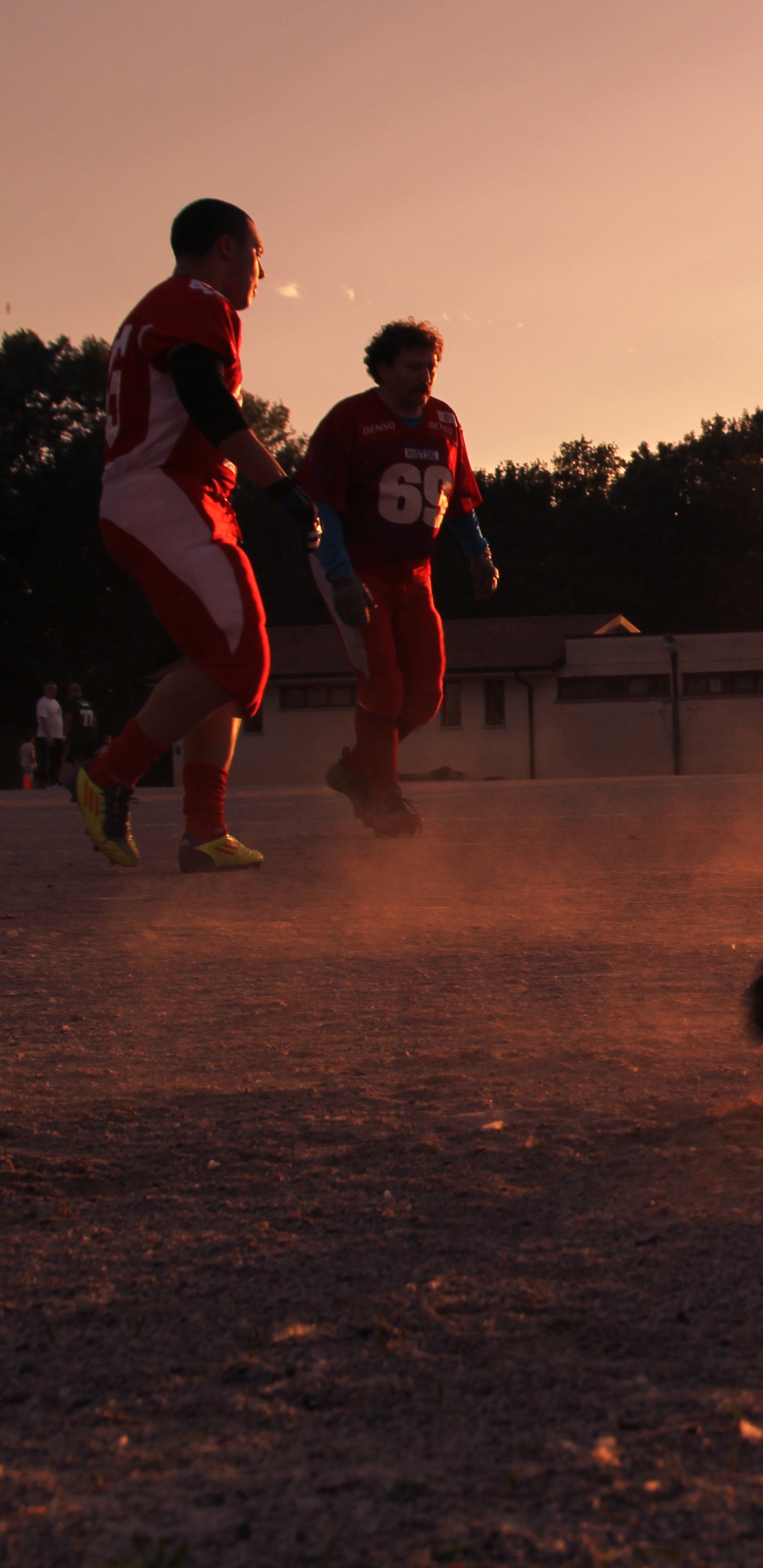 乐趣, 足球队, 晚上, 早上, 橄榄球联盟 壁纸 1440x2960 允许