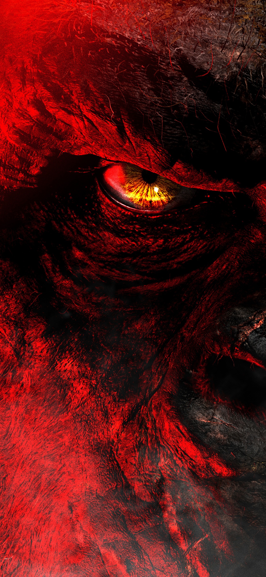 Continuar el Monstruoverso, Rey Ghidorah, Godzilla, MonsterVerse, El Kaiju. Wallpaper in 1125x2436 Resolution