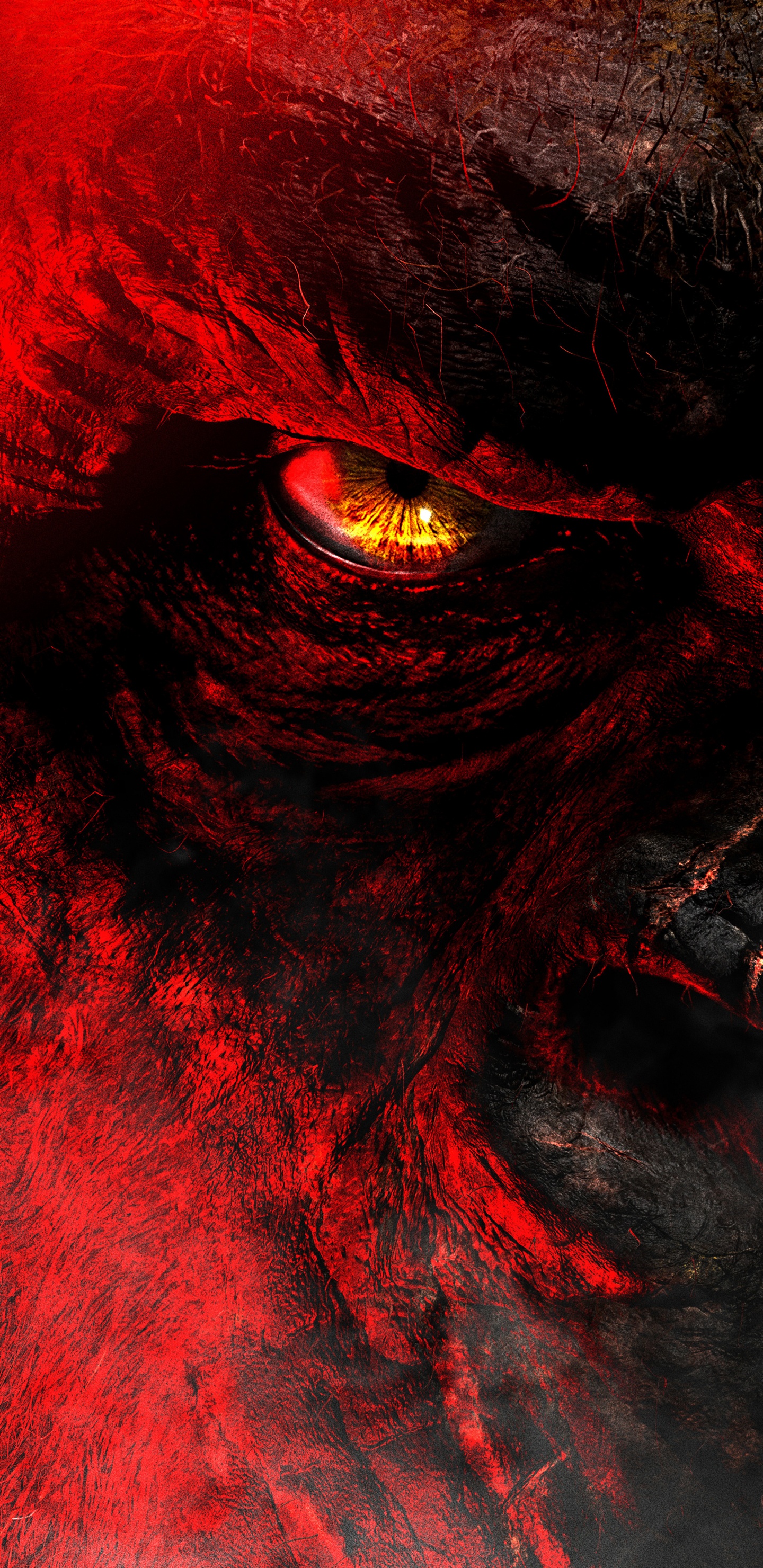 Continue The Monsterverse, King Ghidorah, Godzilla, MonsterVerse, Kaiju. Wallpaper in 1440x2960 Resolution