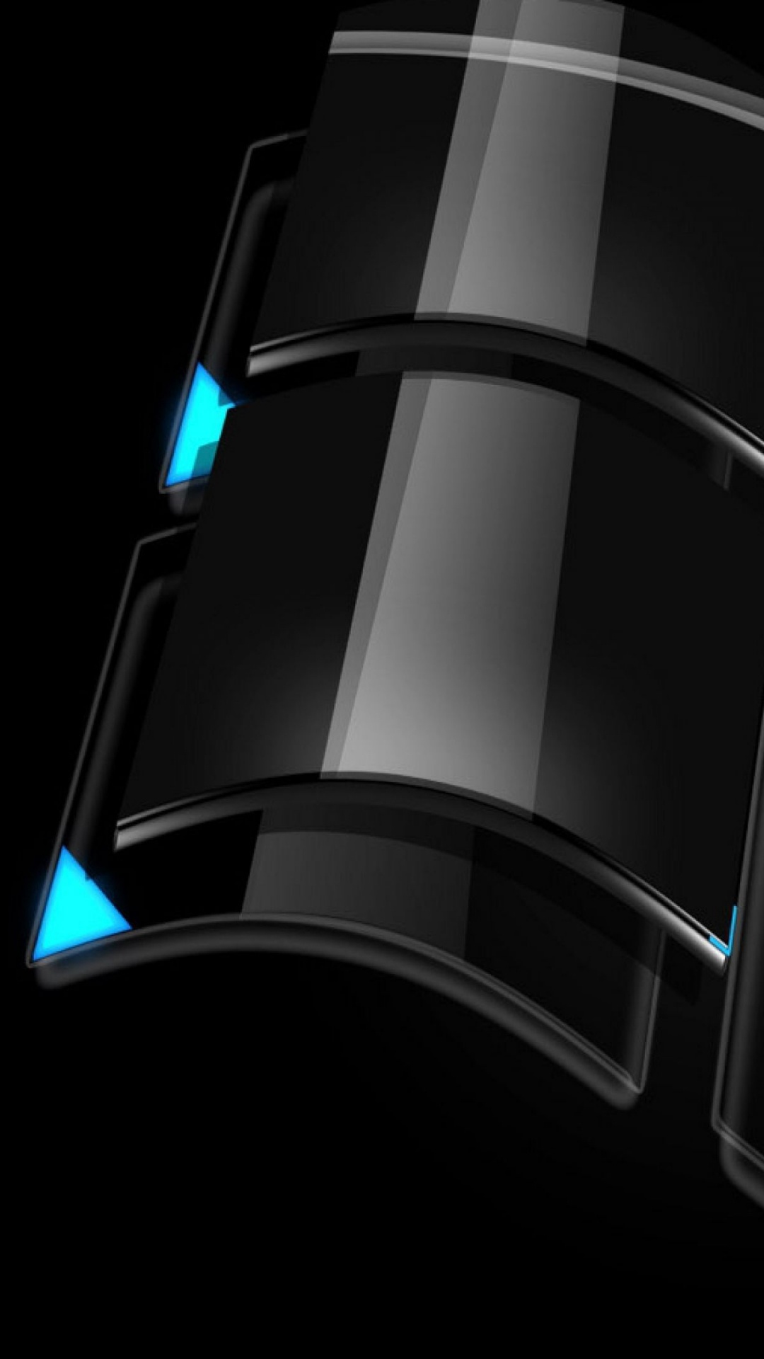 Ilustración en Blanco y Negro 3 d. Wallpaper in 1080x1920 Resolution