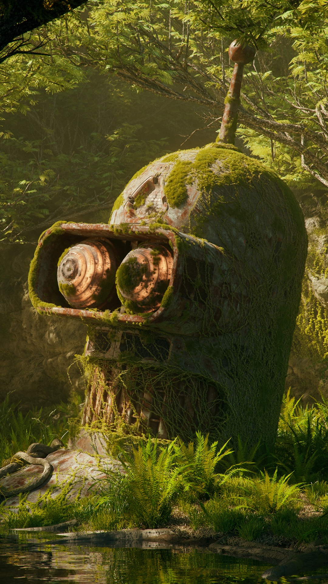 Bender, 菲利普J炒, 里拉, 卡通, 汽车轮胎 壁纸 1080x1920 允许