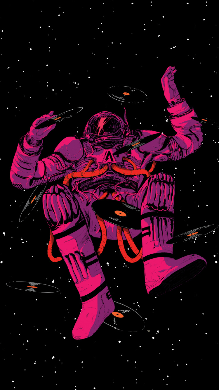 Illustration, Post-punk, Café Cinéma, Art, Nouvelle Vague. Wallpaper in 750x1334 Resolution