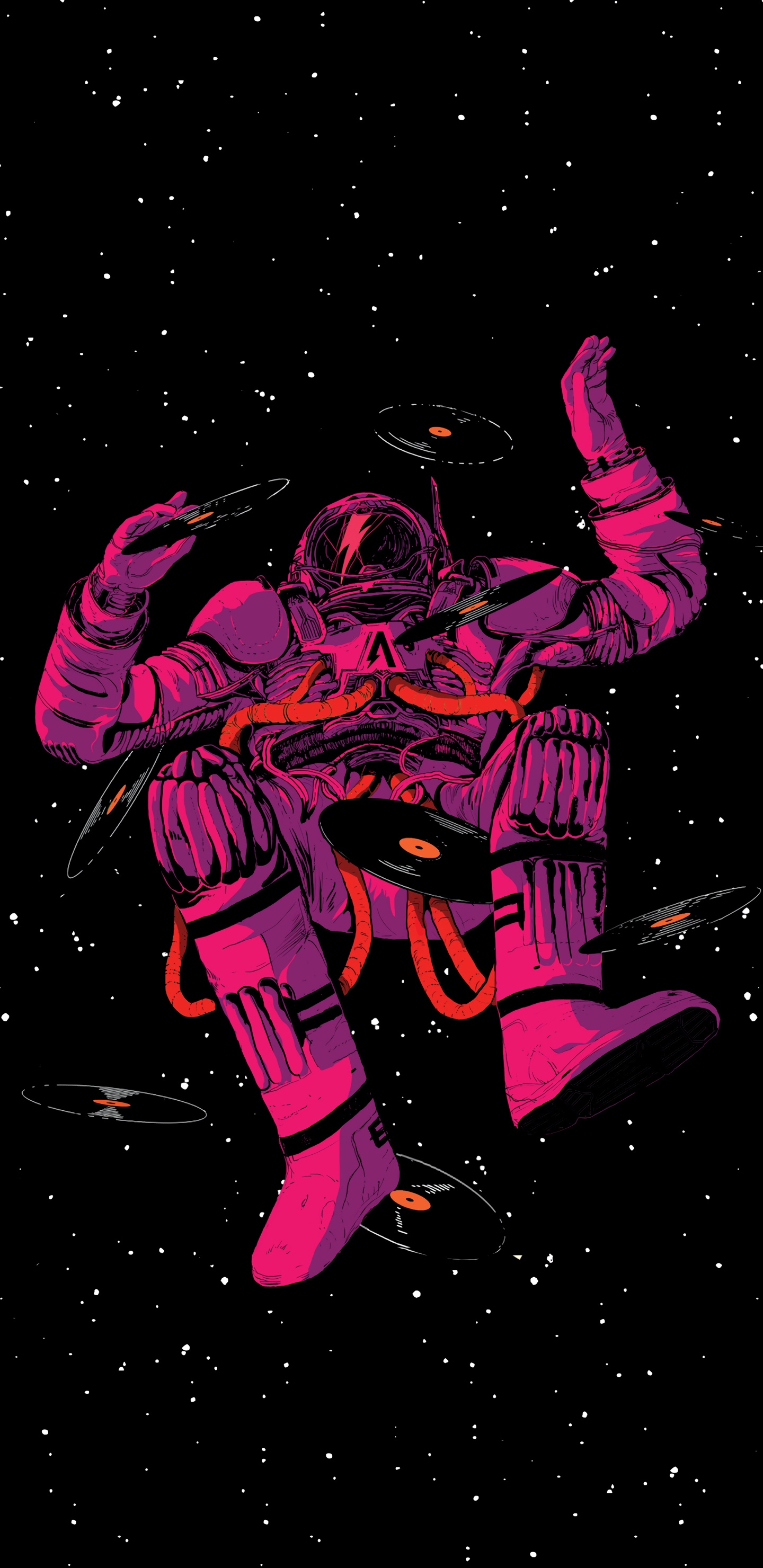 Ilustración, Post Punk, Cafe Cine, Arte, Nueva Ola. Wallpaper in 1440x2960 Resolution