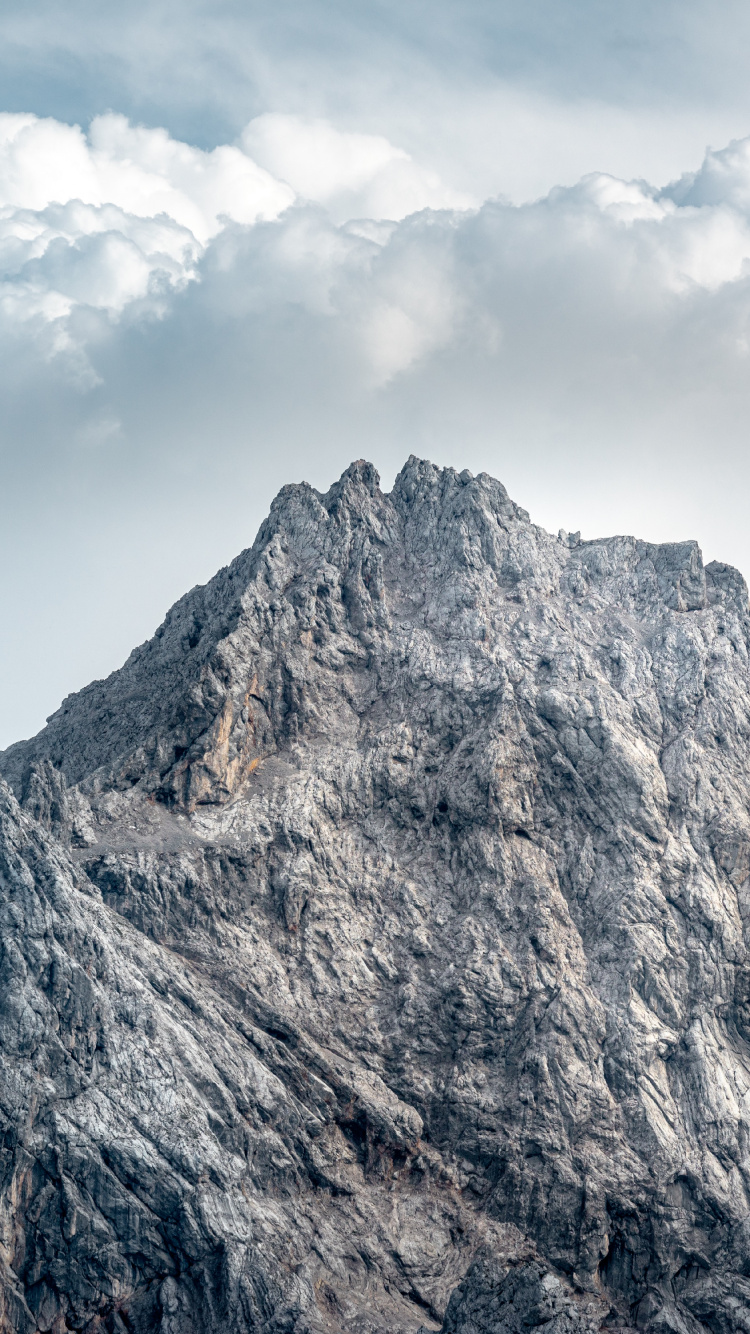 el Castillo de Neuschwanstein, Francia, Montaña, Naturaleza, Highland. Wallpaper in 750x1334 Resolution