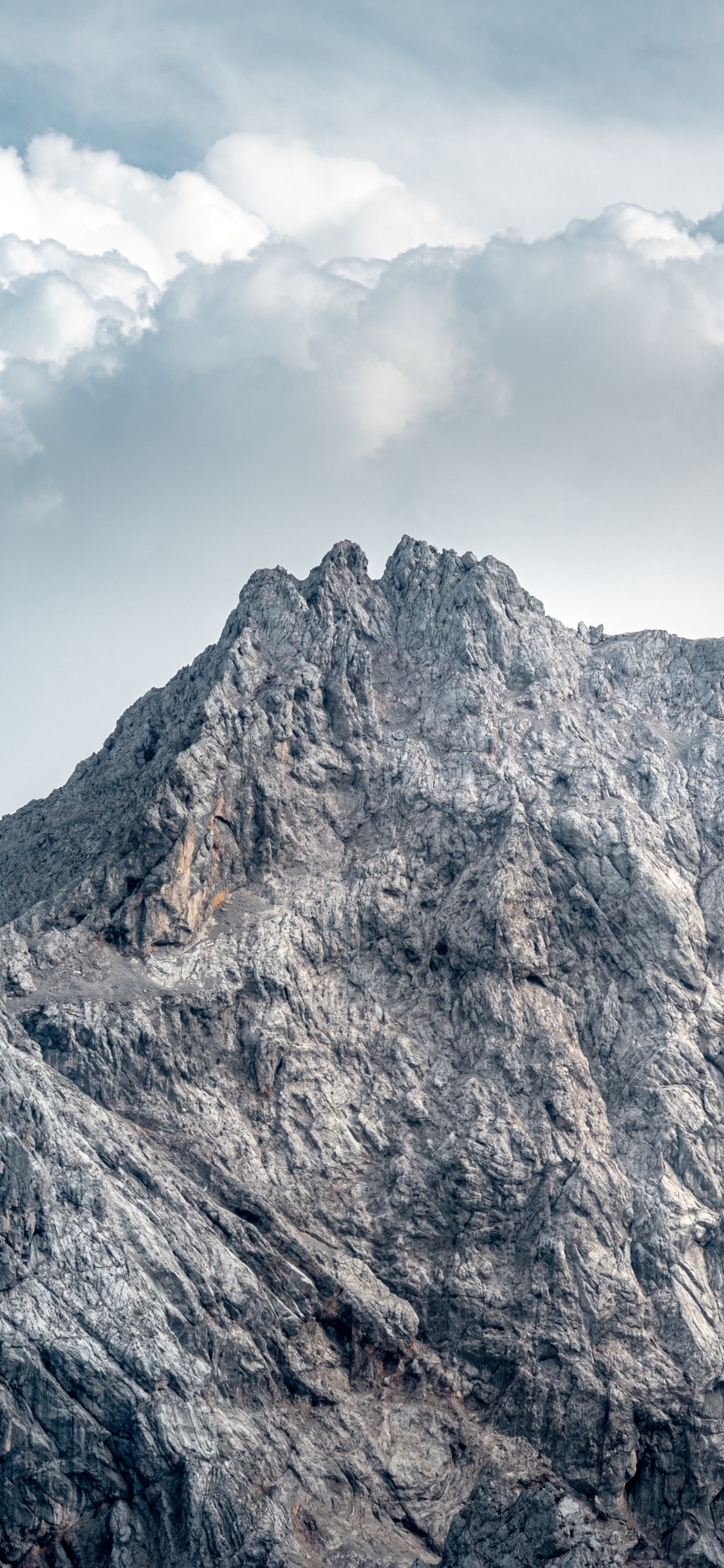 Neuschwanstein Castle, France, Mountain, Nature, Cloud. Wallpaper in 1125x2436 Resolution