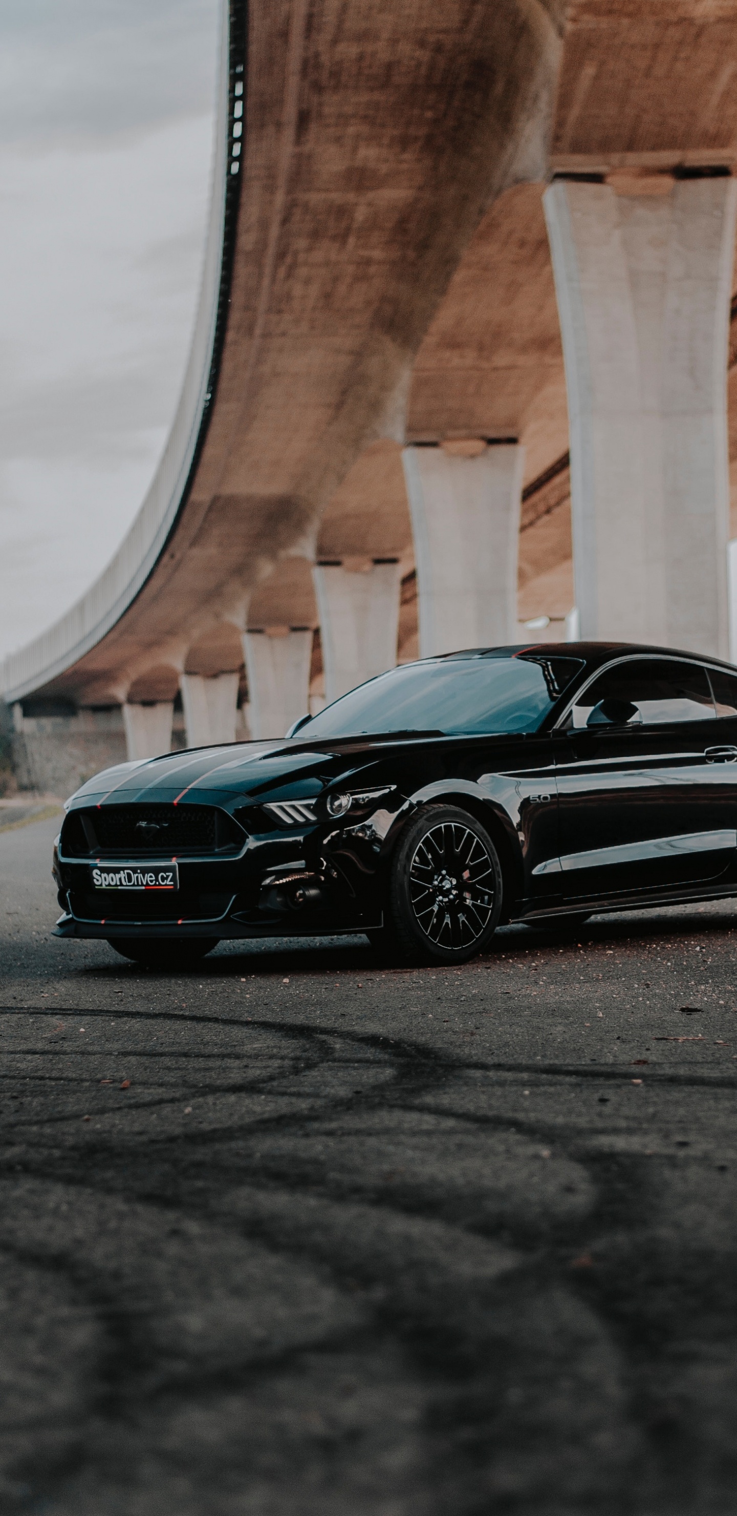 Black Mercedes Benz Coupe Parked on Gray Concrete Road During Daytime. Wallpaper in 1440x2960 Resolution