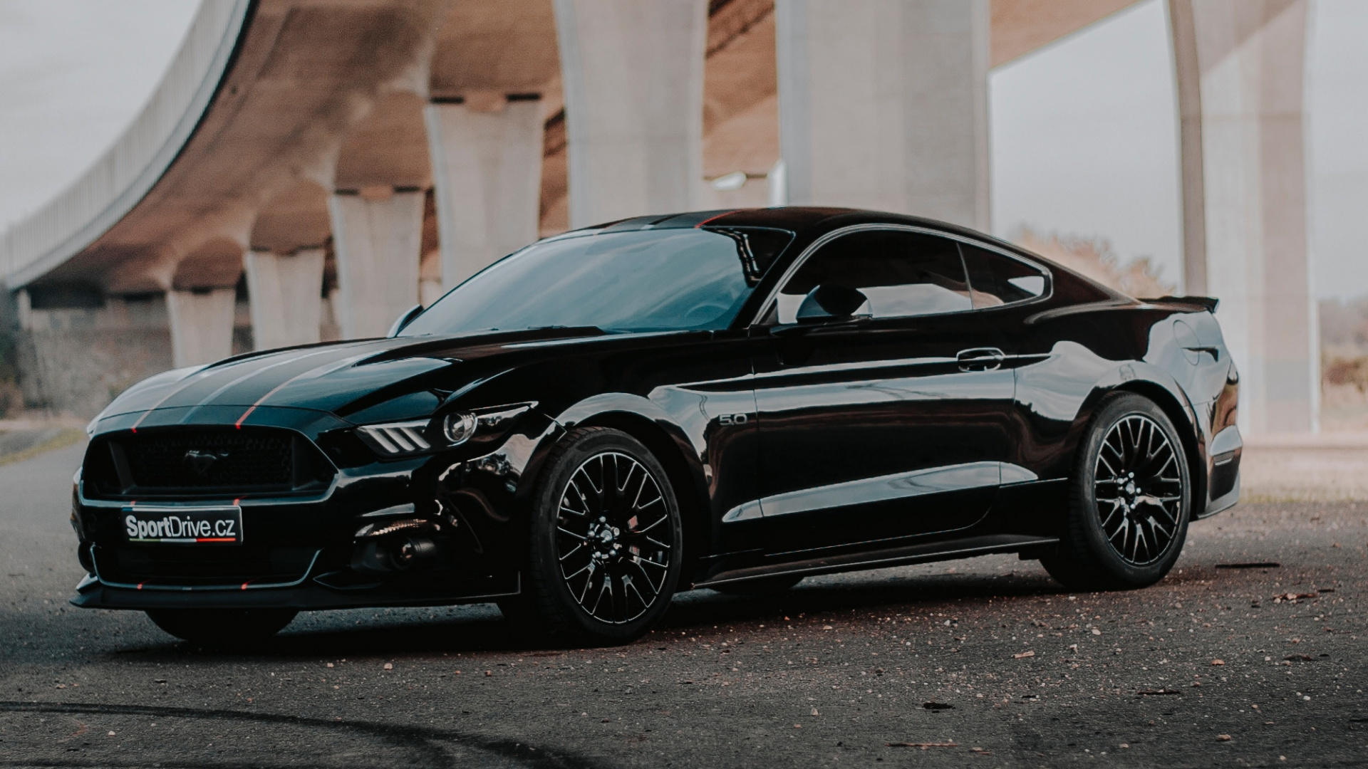 Black Mercedes Benz Coupe Parked on Gray Concrete Road During Daytime. Wallpaper in 1920x1080 Resolution