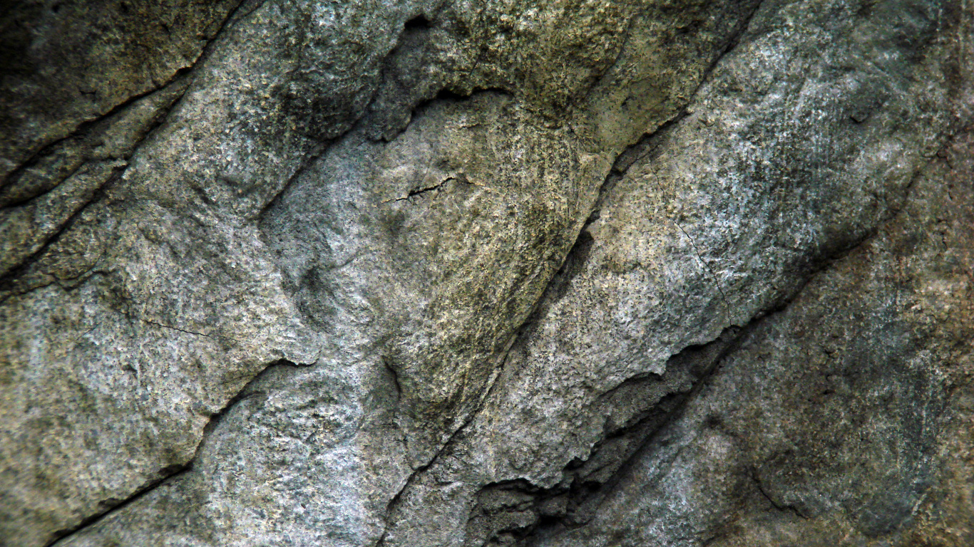 Graue Und Schwarze Felsformation. Wallpaper in 1366x768 Resolution