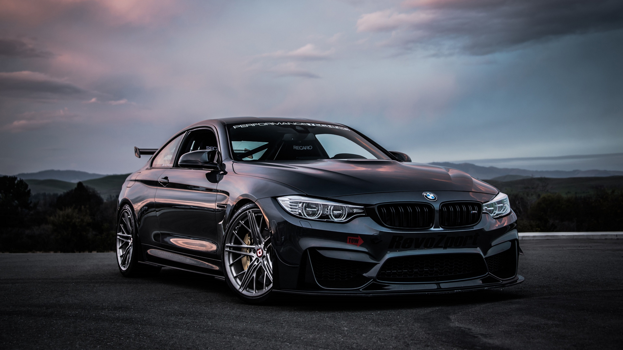 Negro Bmw m 3 Coupe. Wallpaper in 2560x1440 Resolution