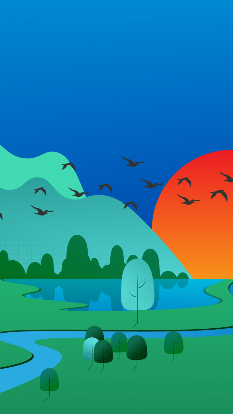 Arte, Animación, Ilustración, Gráficos, Pintura de Arte. Wallpaper in 750x1334 Resolution