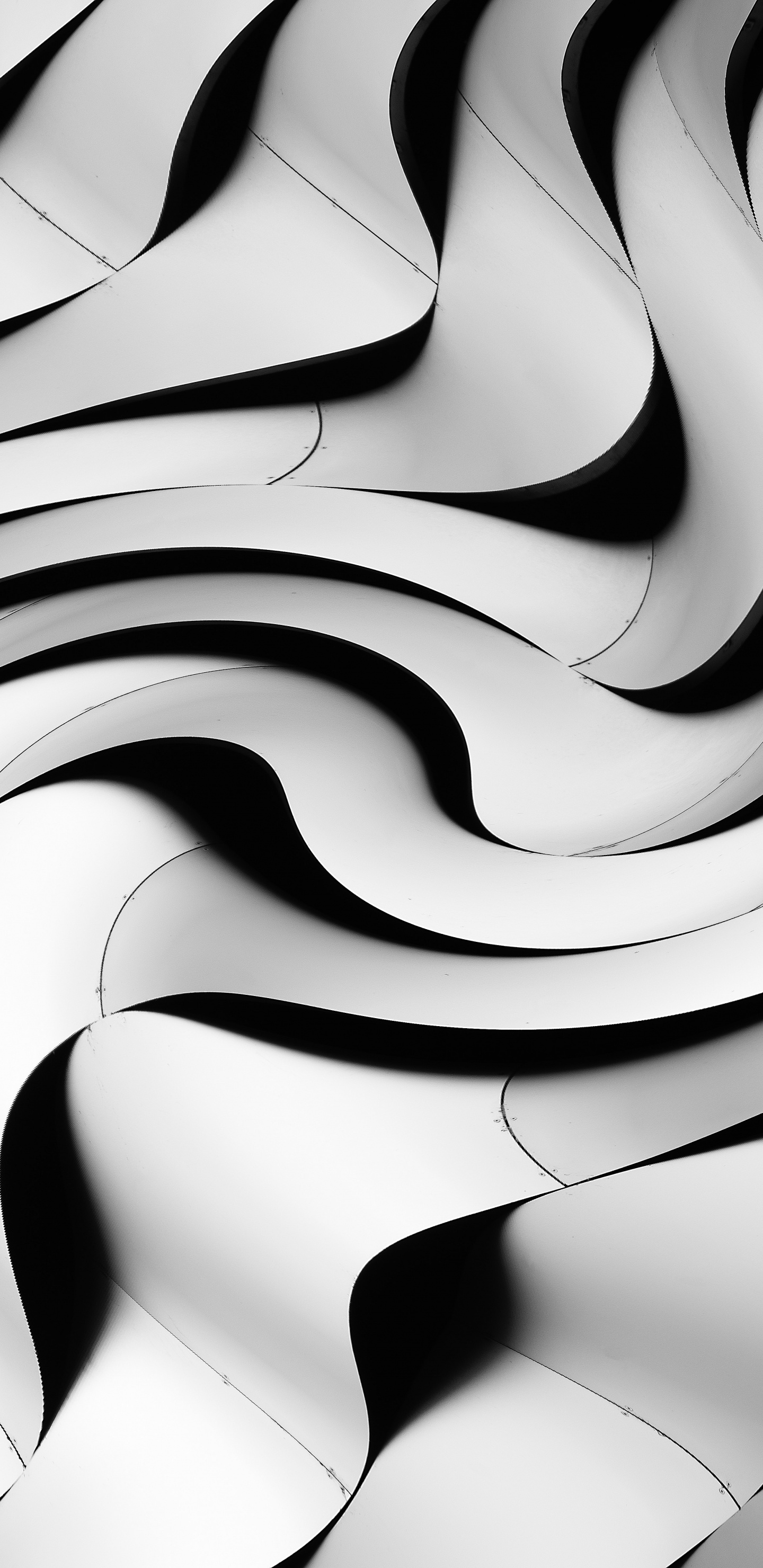 White and Black Stripe Textile. Wallpaper in 1440x2960 Resolution