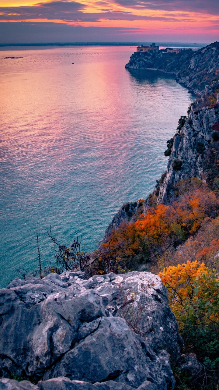 Water, Plant, Azure, Natural Landscape, Body of Water. Wallpaper in 720x1280 Resolution