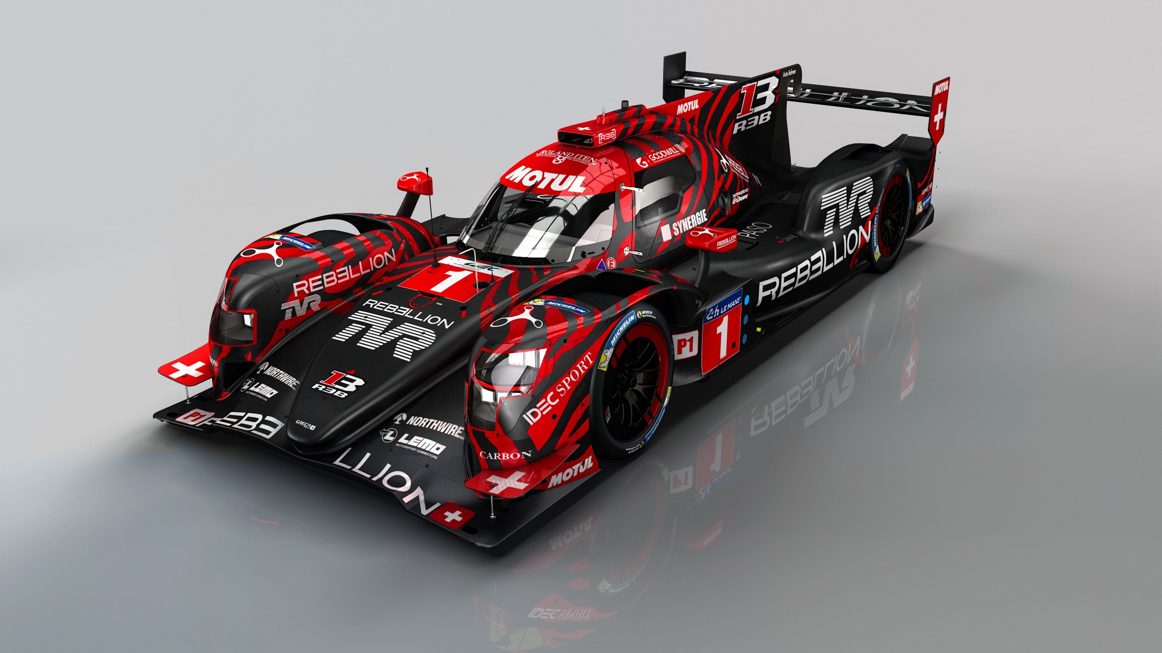 Rebellionsrennen 2018, Rebellionsrennen, 2018 24 Stunden le Mans, König, Rebellion R13. Wallpaper in 3840x2160 Resolution