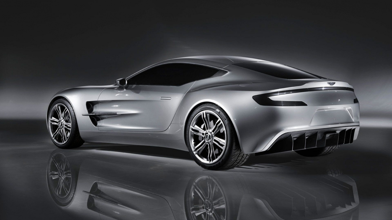 Photo en Niveaux de Gris de Mercedes Benz Coupé. Wallpaper in 1366x768 Resolution