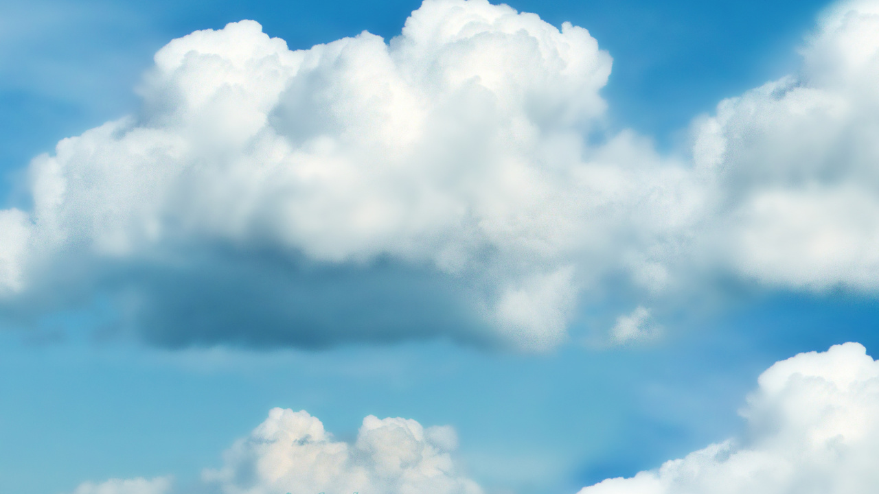 Nubes Blancas Bajo el Cielo Azul Durante el Día. Wallpaper in 1280x720 Resolution