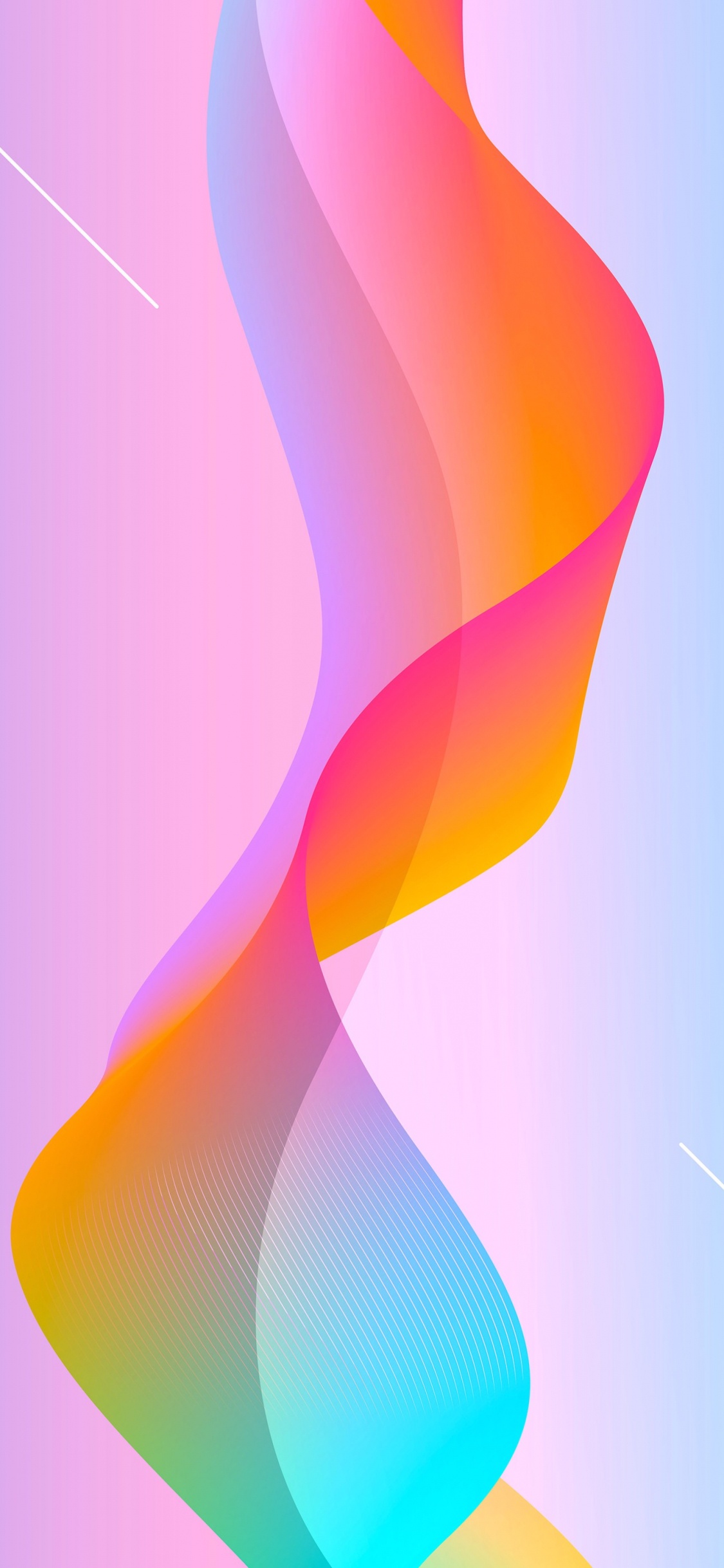 Orange, Colorfulness, Pink, Art, Violet. Wallpaper in 1125x2436 Resolution