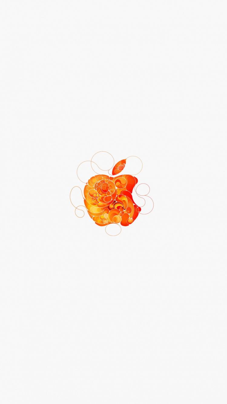 Apple, IPhone, Apple Event October 2020, 苹果, 橙色 壁纸 750x1334 允许