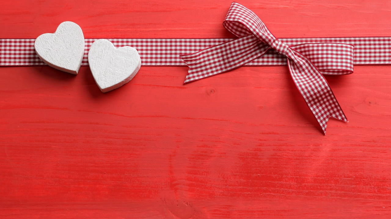 Ribbon, Red, Heart, Awareness Ribbon, Pink Ribbon. Wallpaper in 1280x720 Resolution