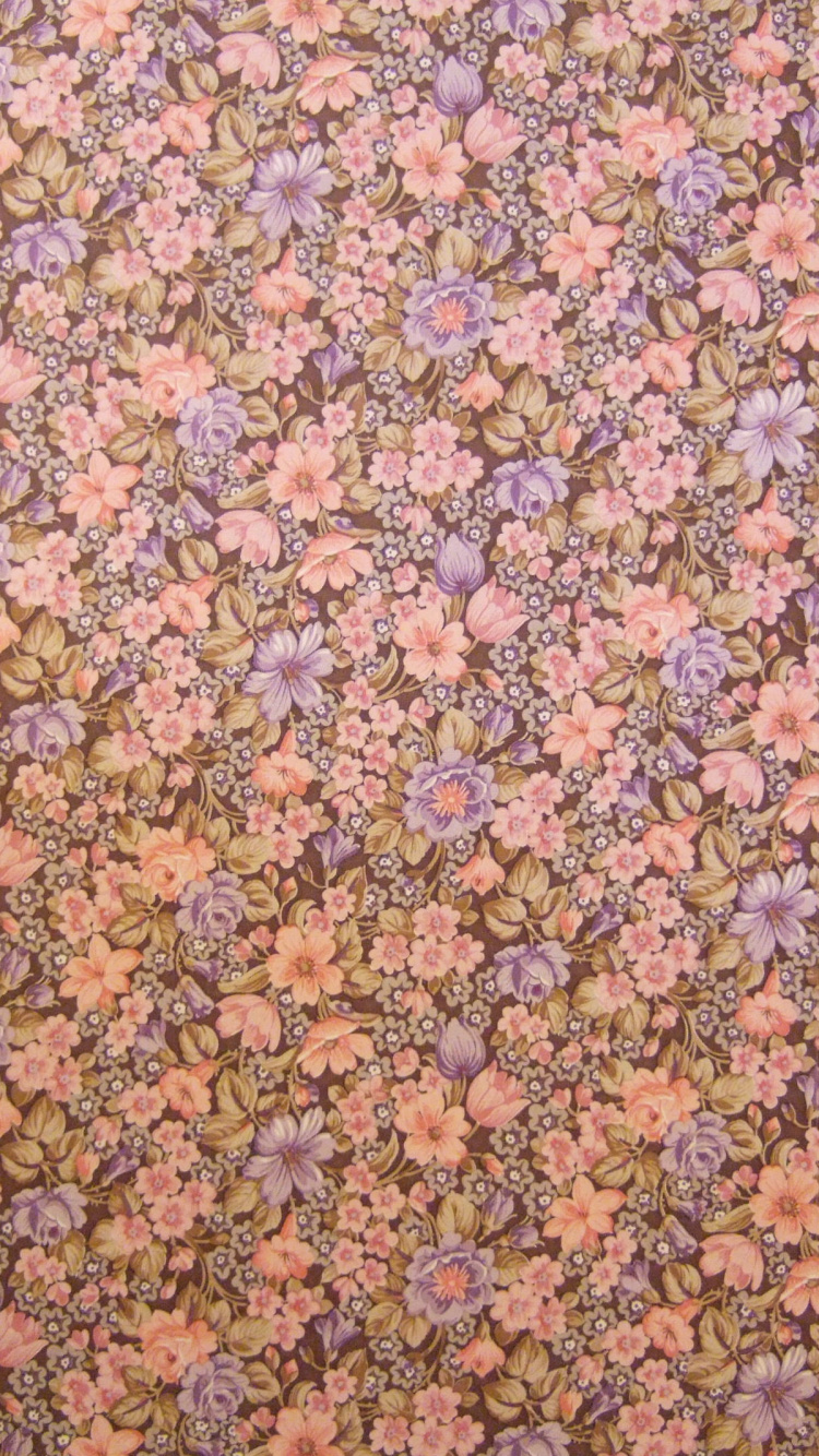 Pintura Abstracta Azul y Marrón. Wallpaper in 750x1334 Resolution