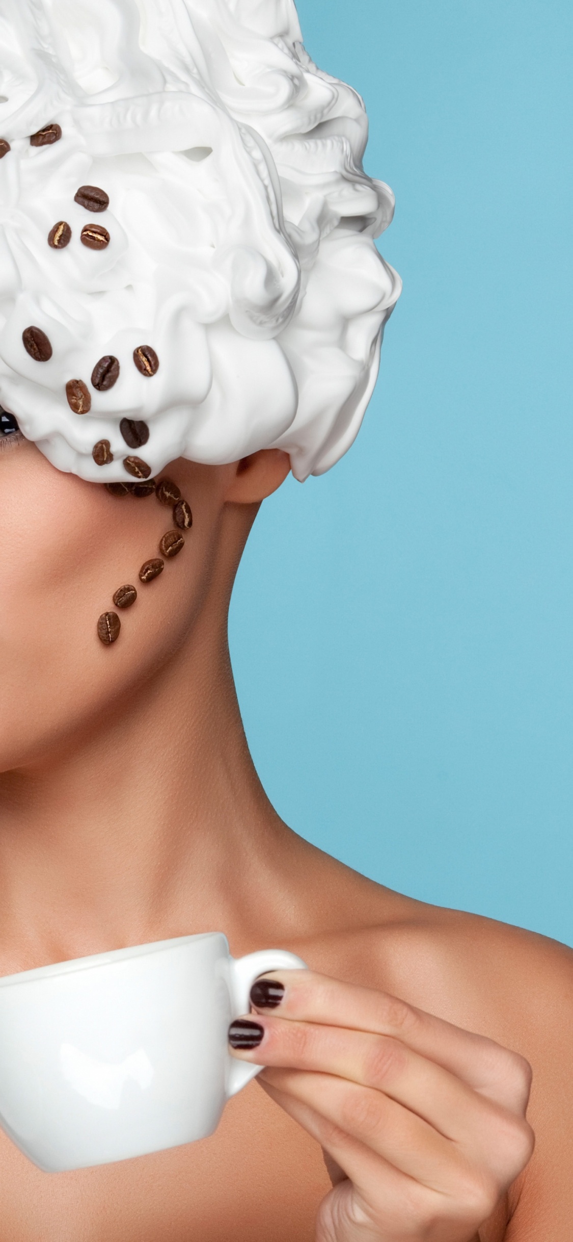 Casque, Beauté, Coiffures, Accessoire de Cheveux, Les Cheveux Noirs. Wallpaper in 1125x2436 Resolution