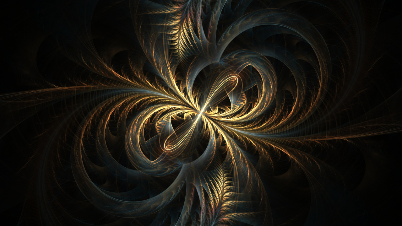 Ilustración de Luz Azul y Blanca. Wallpaper in 1280x720 Resolution