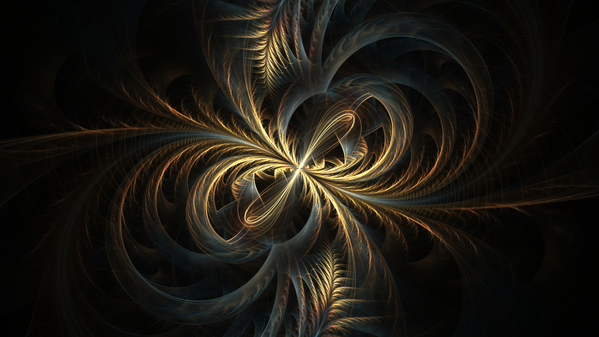 Blue and White Light Illustration. Wallpaper in 1920x1080 Resolution