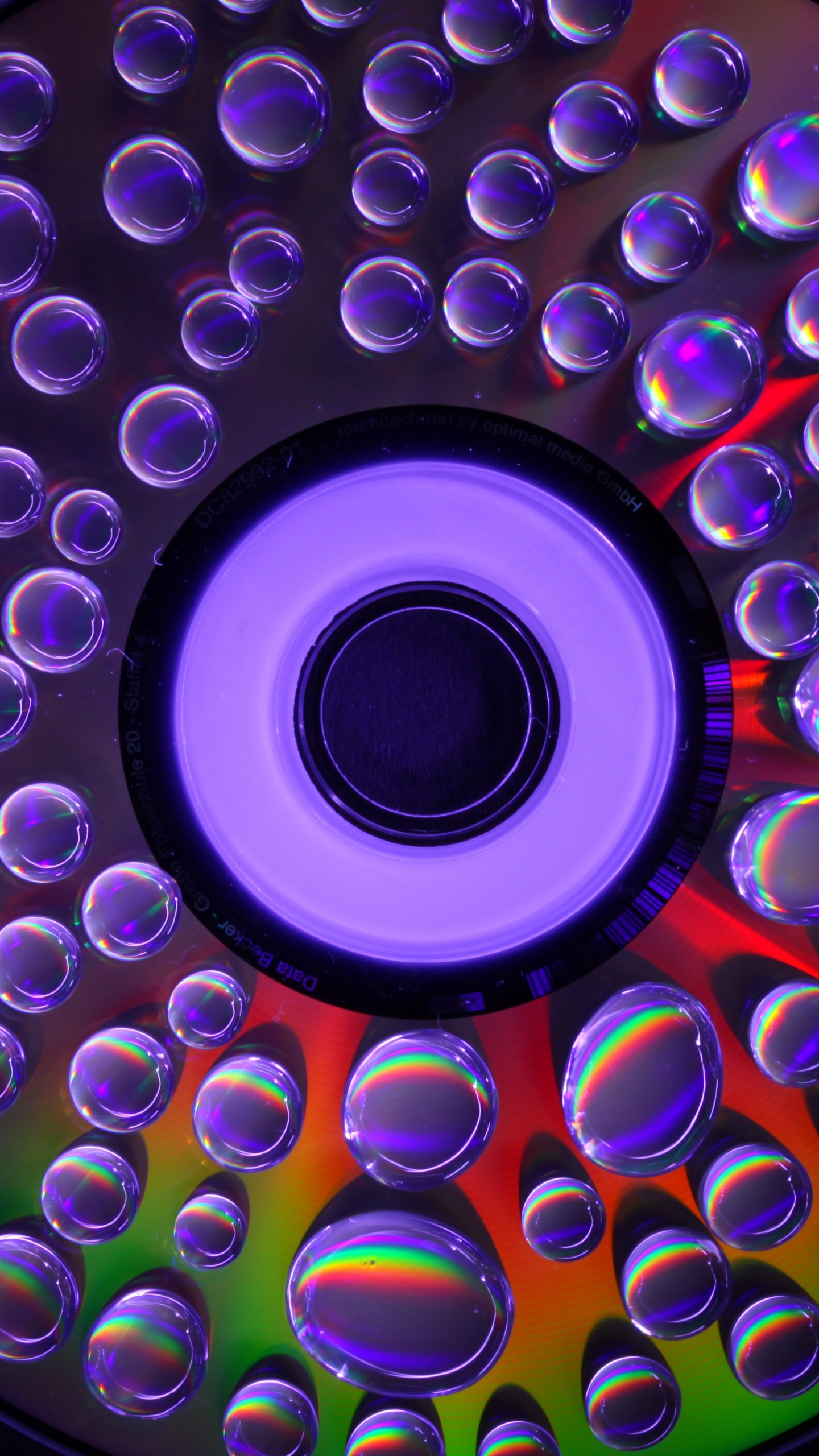 Data Storage Device, DVD, Circle, Technology, Colorfulness. Wallpaper in 1440x2560 Resolution
