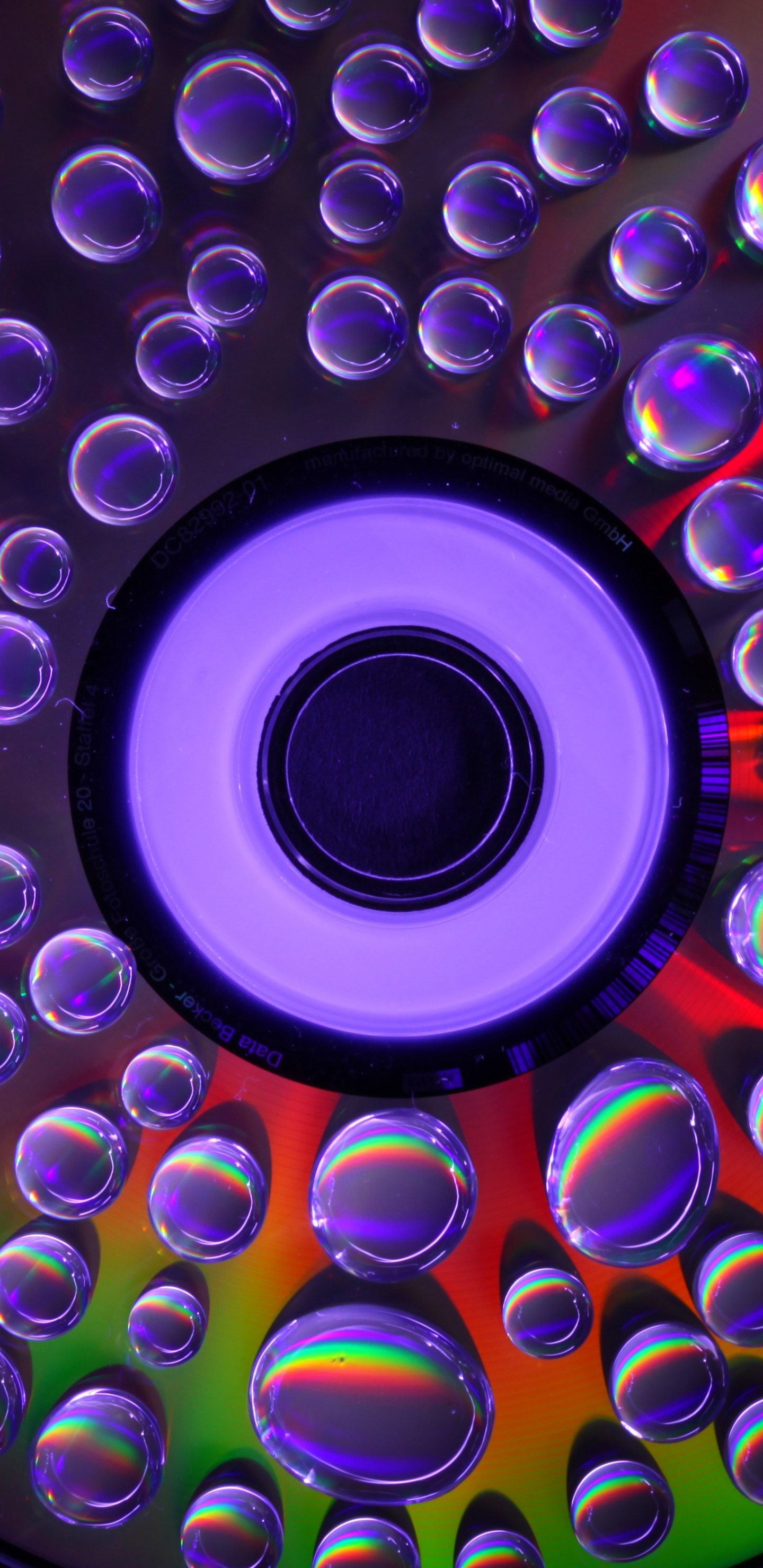Data Storage Device, DVD, Circle, Technology, Colorfulness. Wallpaper in 1440x2960 Resolution