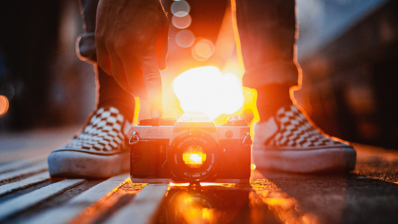 光, 热, 火焰, 车灯, 天空 壁纸 1366x768 允许