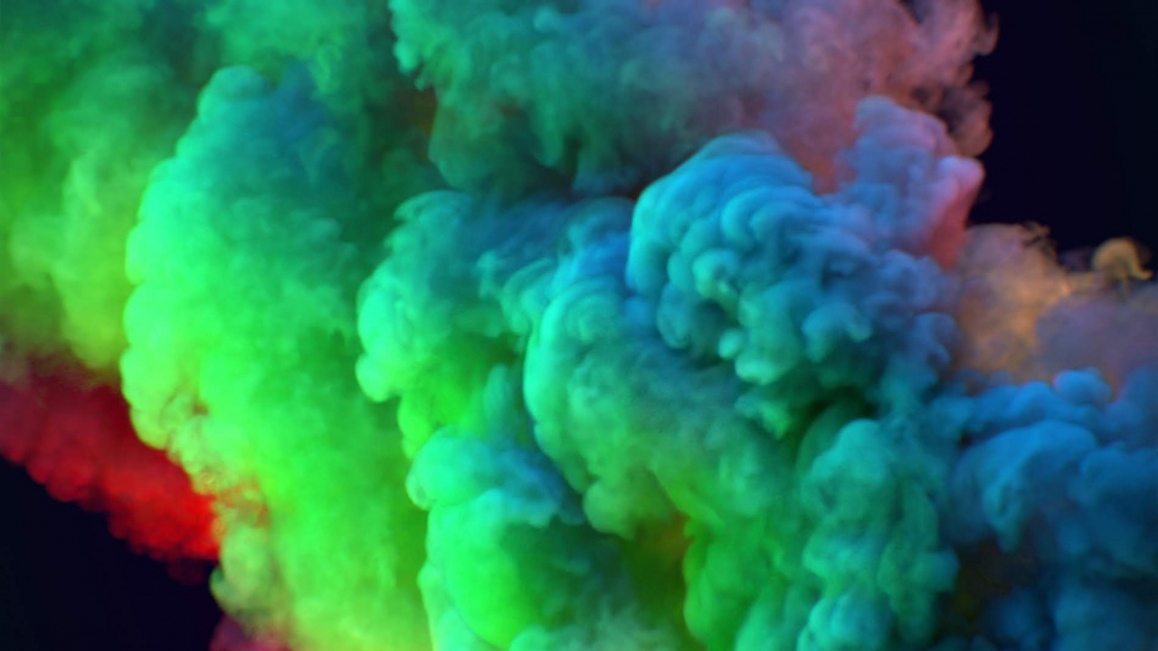 Razer, Razer Phone 2, Razer Phone, Colorfulness, Aqua. Wallpaper in 1280x720 Resolution