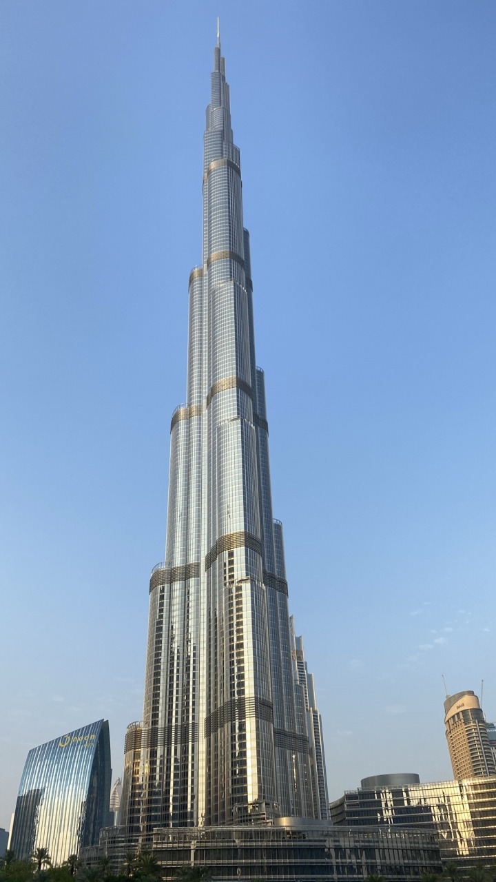 Dubai, Burj Khalifa, Zagreb, Arquitectura, Torre de Bloques. Wallpaper in 720x1280 Resolution
