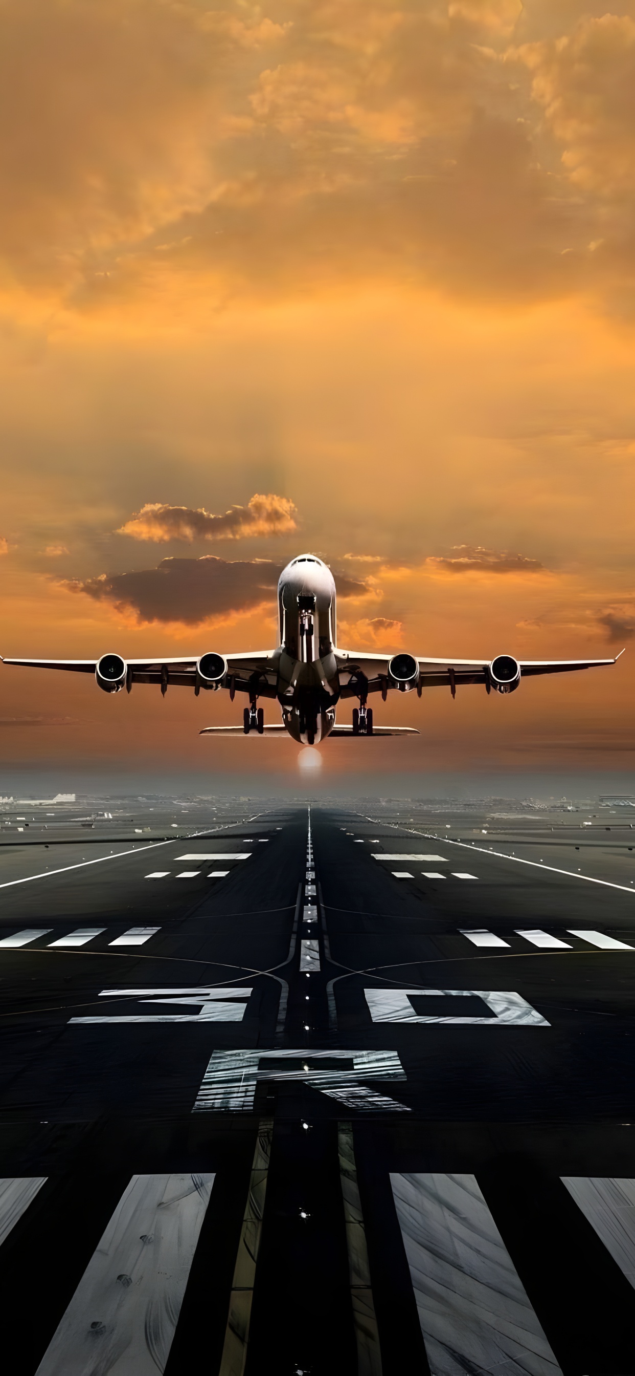 Airplane, Aircraft, Flight, Jet Aircraft, Aviation. Wallpaper in 1242x2688 Resolution