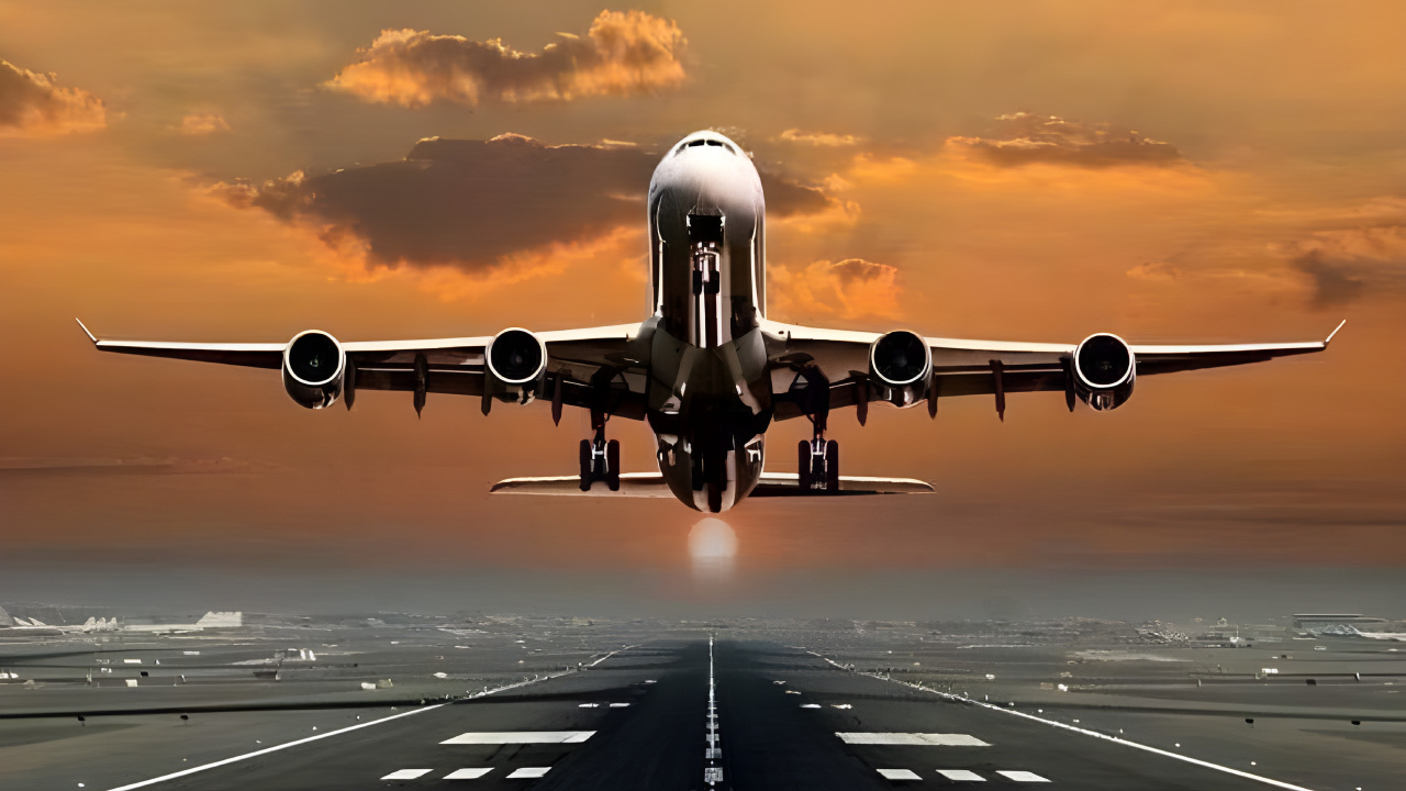 Avion, Vol, Des Avions à Réaction, Aviation, Air Voyage. Wallpaper in 1280x720 Resolution